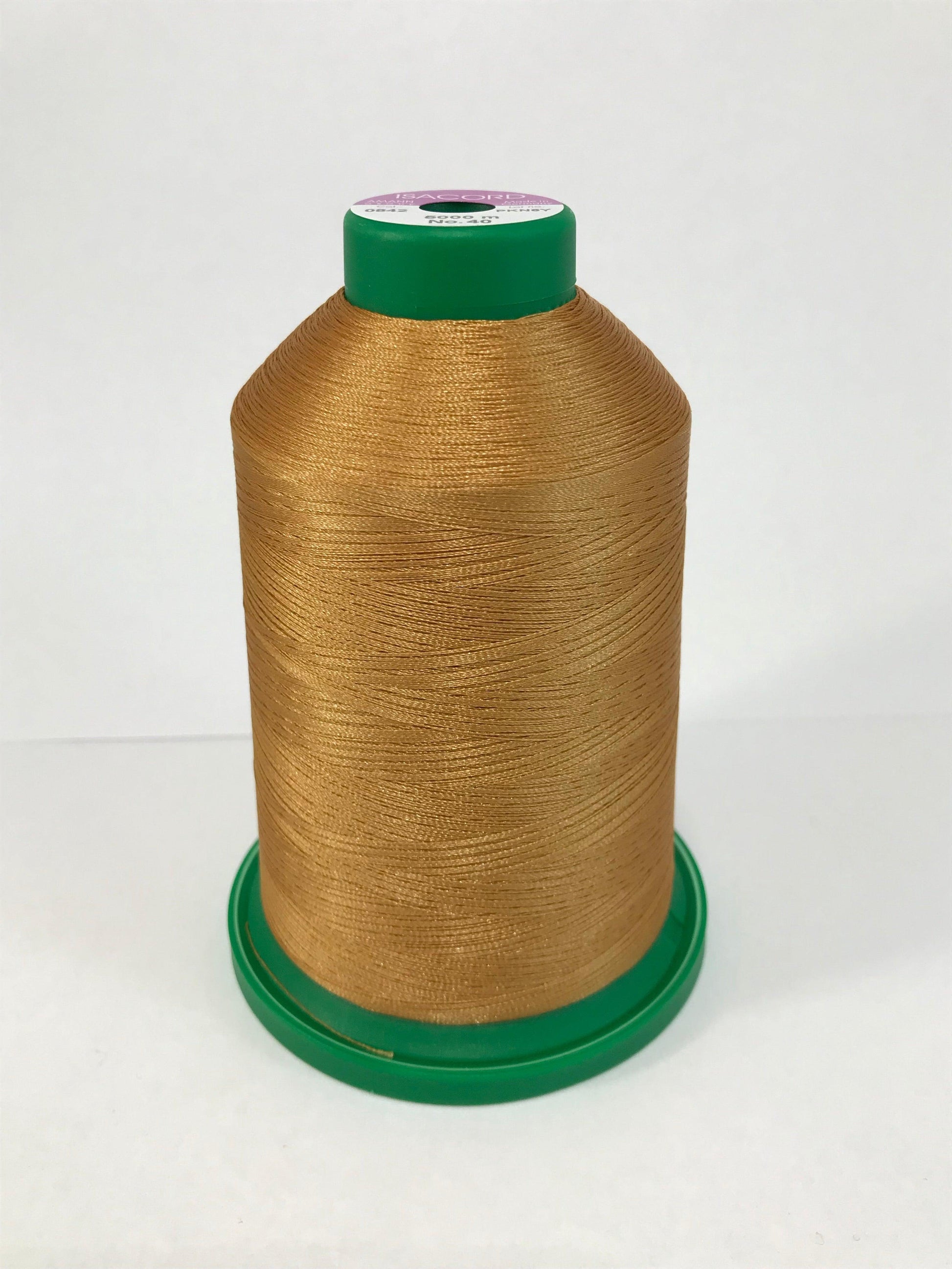 0842 - TOFFEE - ISACORD EMBROIDERY THREAD 40 WT