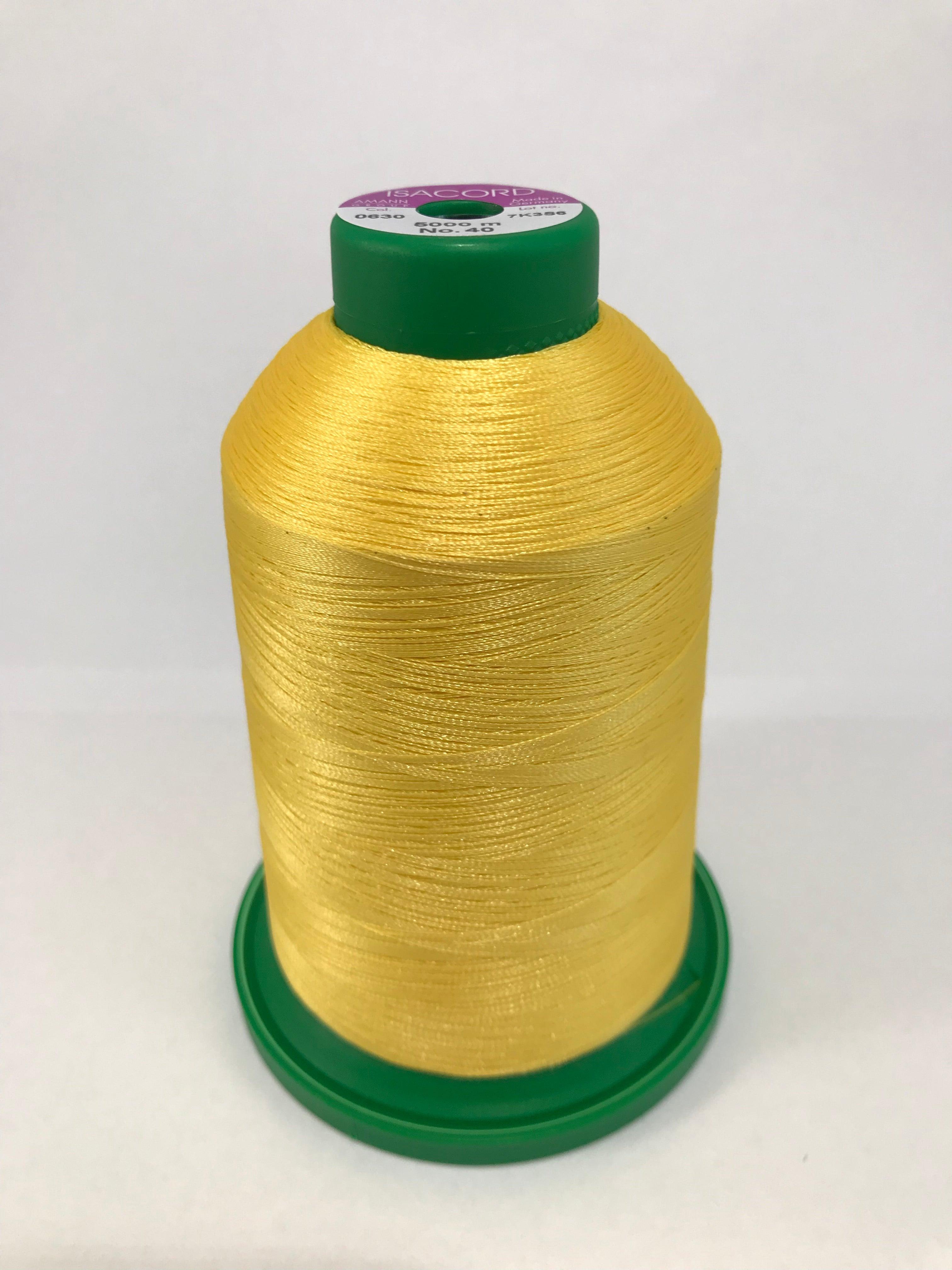 0630 - BUTTERCUP - ISACORD EMBROIDERY THREAD 40 WT