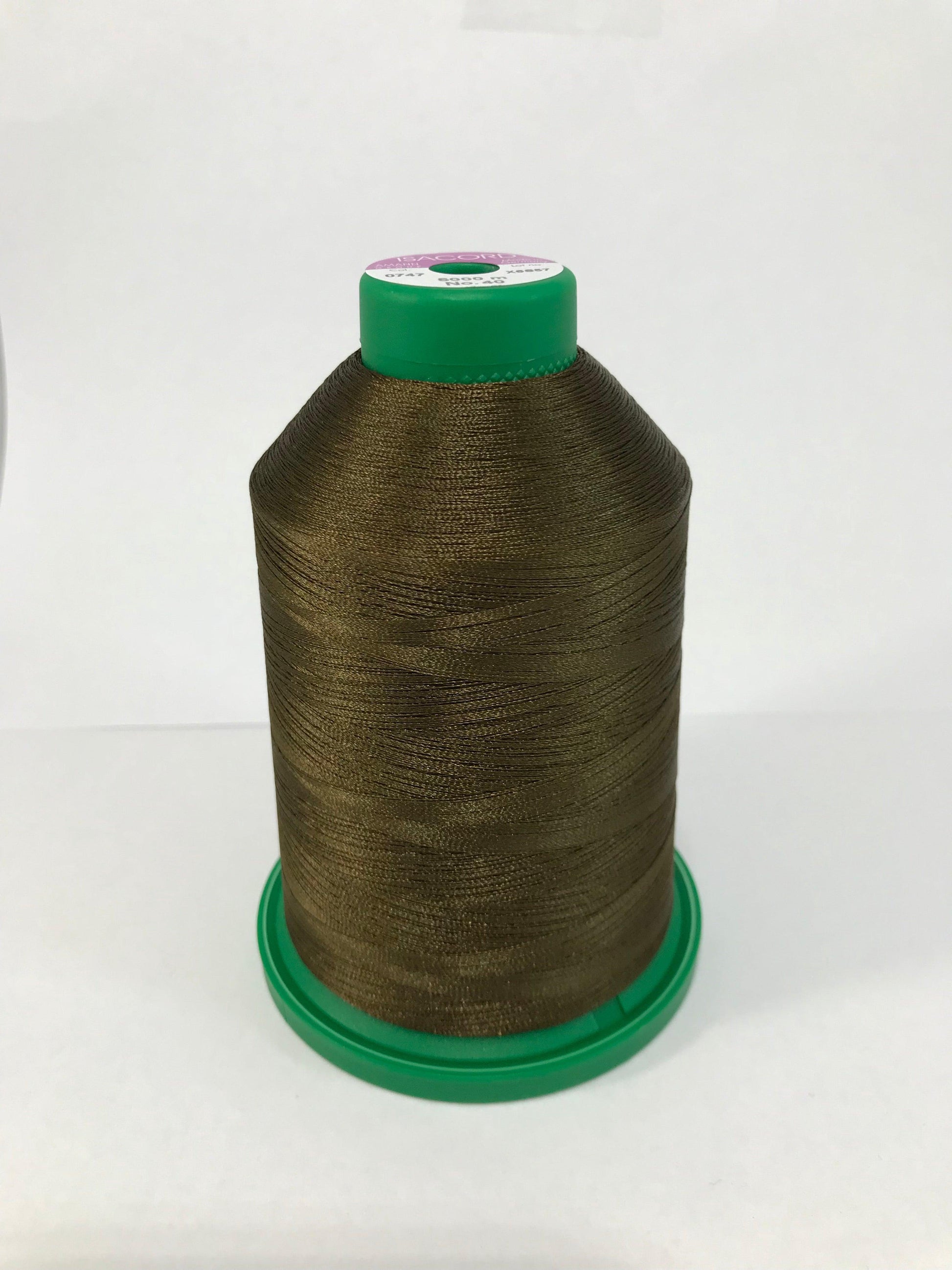 0747 - GOLDEN BROWN - ISACORD EMBROIDERY THREAD 40 WT