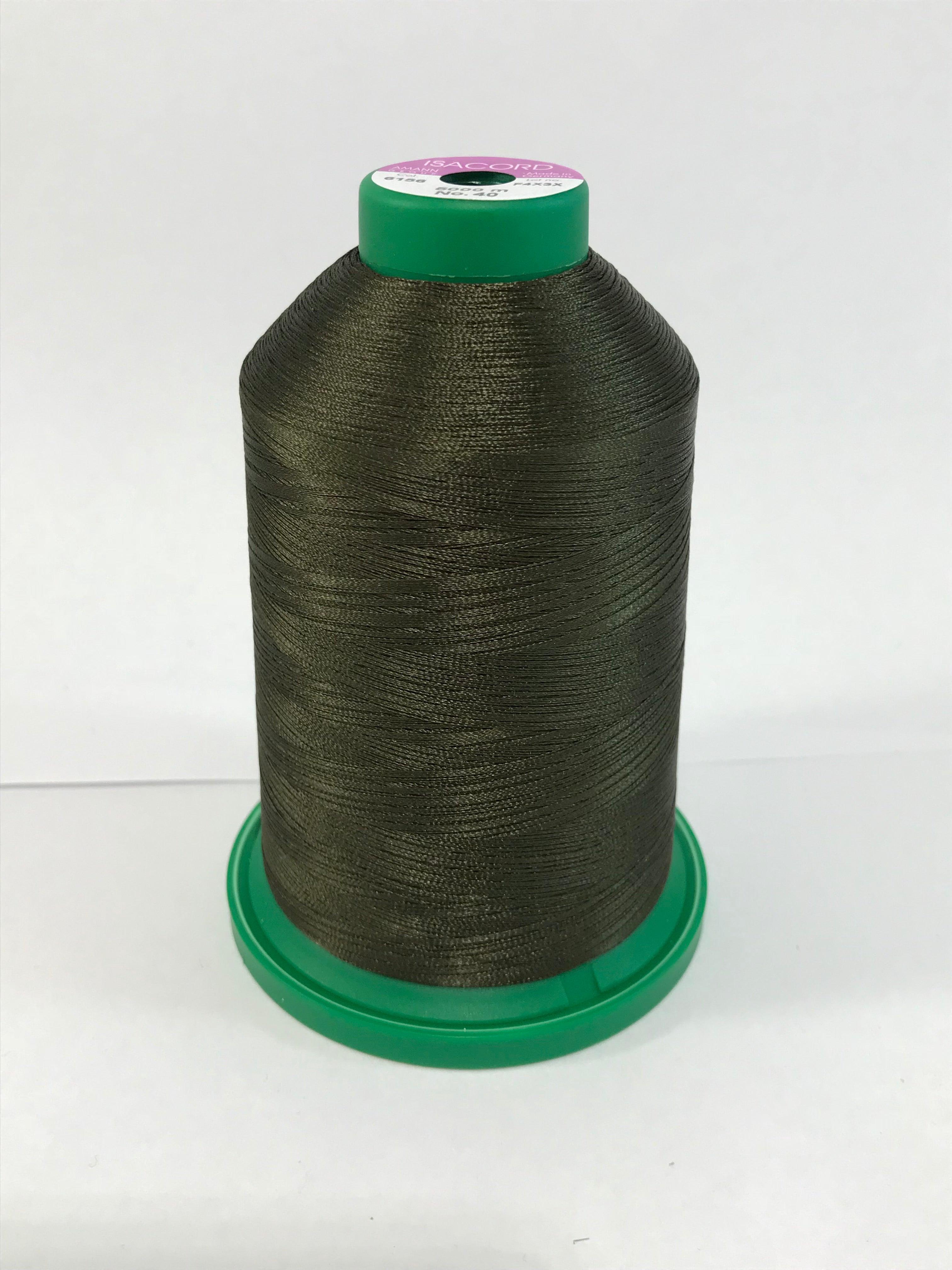 6156 - OLIVE - ISACORD EMBROIDERY THREAD 40 WT