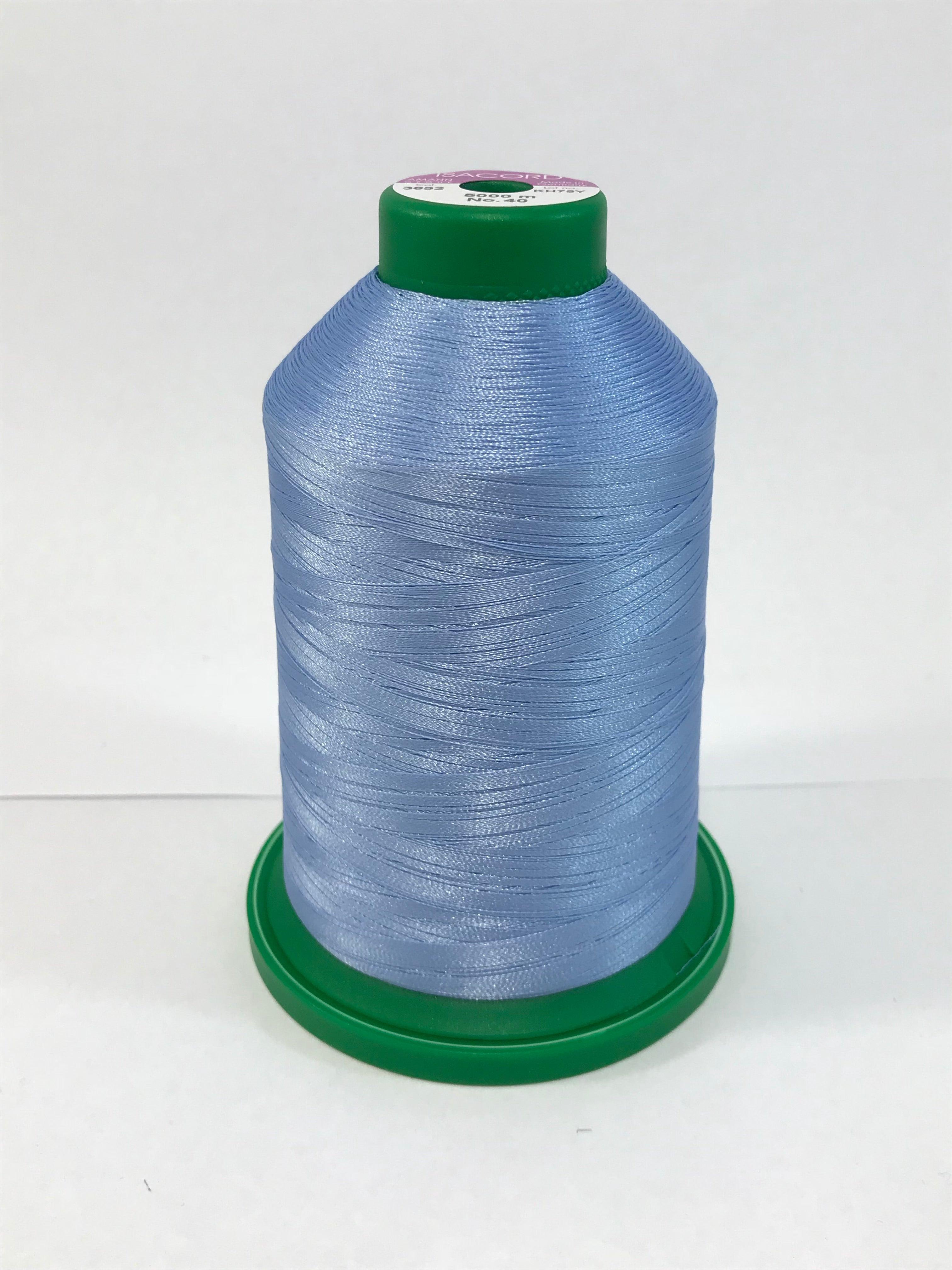 3652 - BABY BLUE - ISACORD EMBROIDERY THREAD 40 WT