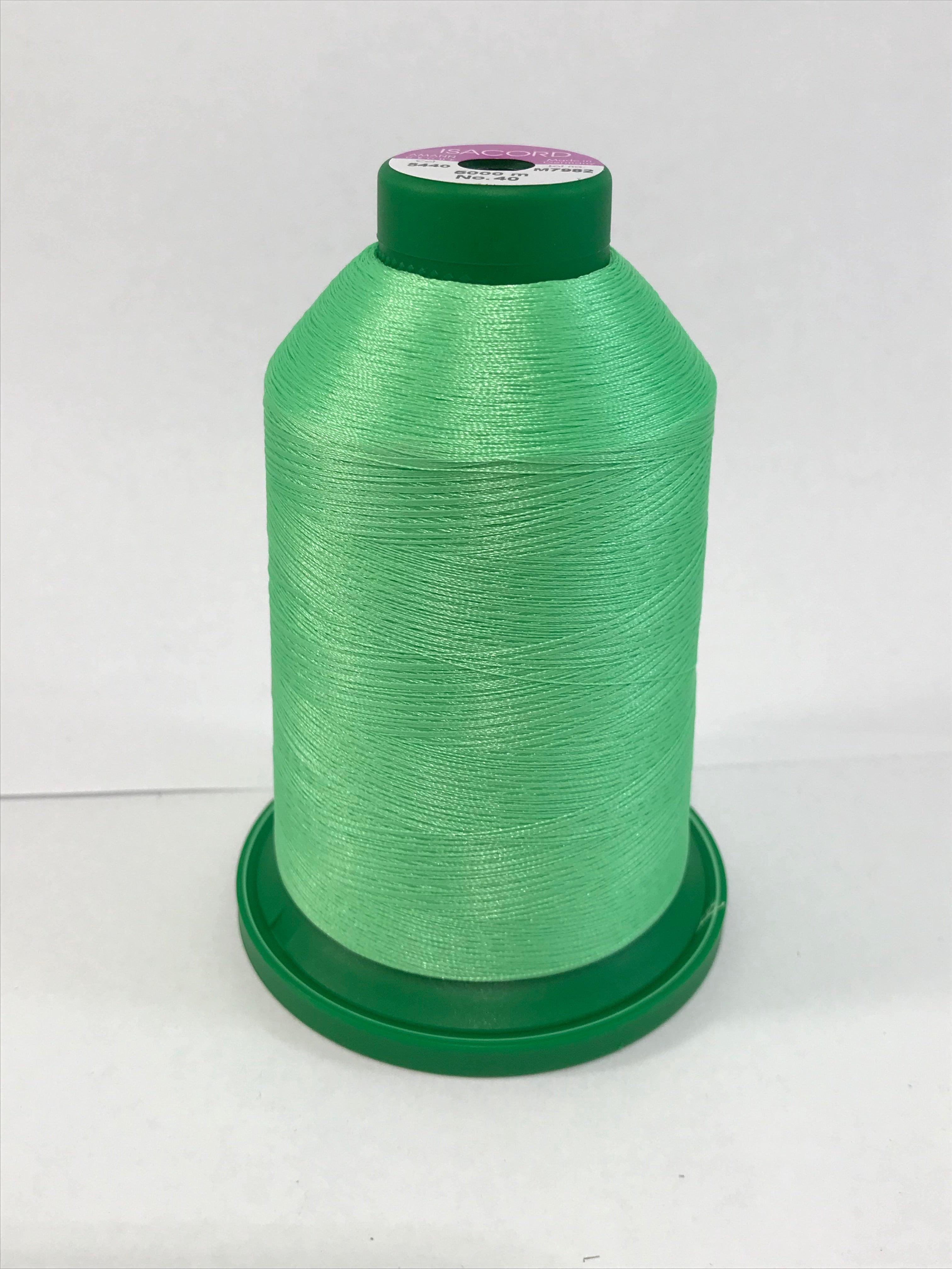 5440 - MINT - ISACORD EMBROIDERY THREAD 40 WT