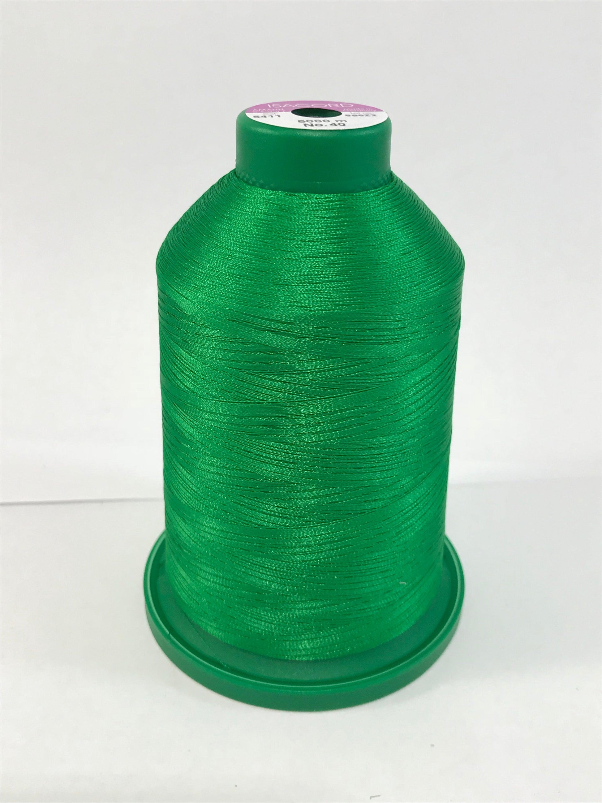 5411 - SHAMROCK - ISACORD EMBROIDERY THREAD 40 WT