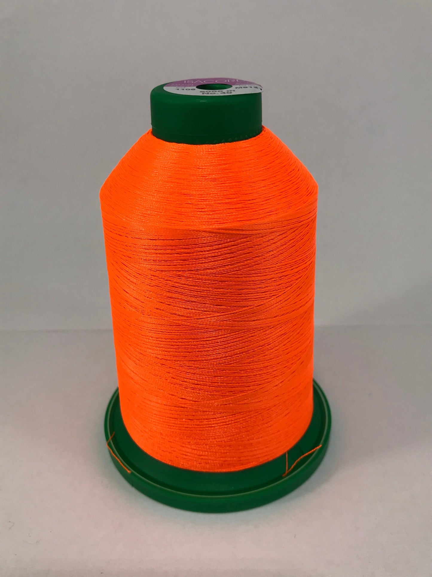 1106 - ORANGE - ISACORD EMBROIDERY THREAD 40 WT