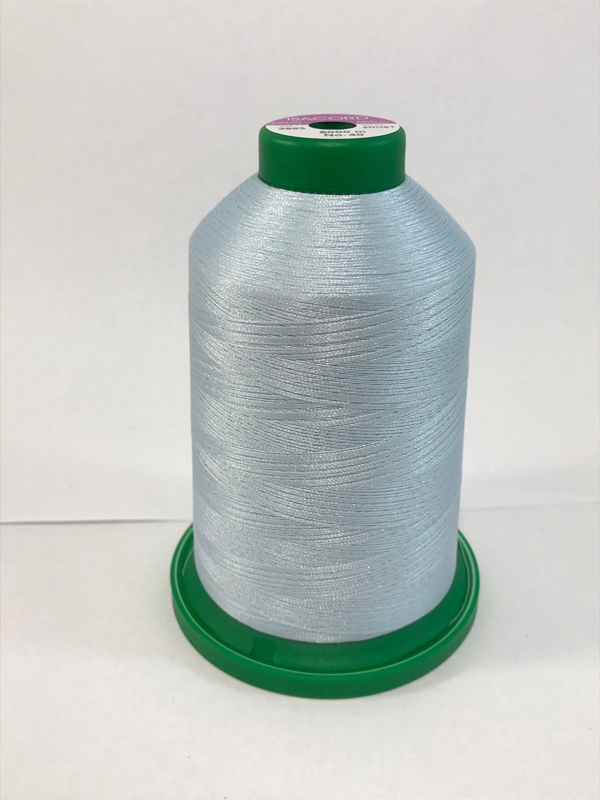 3963 - HINT OF BLUE - ISACORD EMBROIDERY THREAD 40 WT