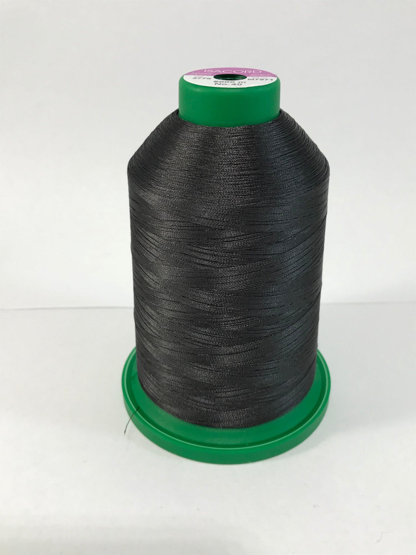 2776 - BLACK CHROME - ISACORD EMBROIDERY THREAD 40 WT