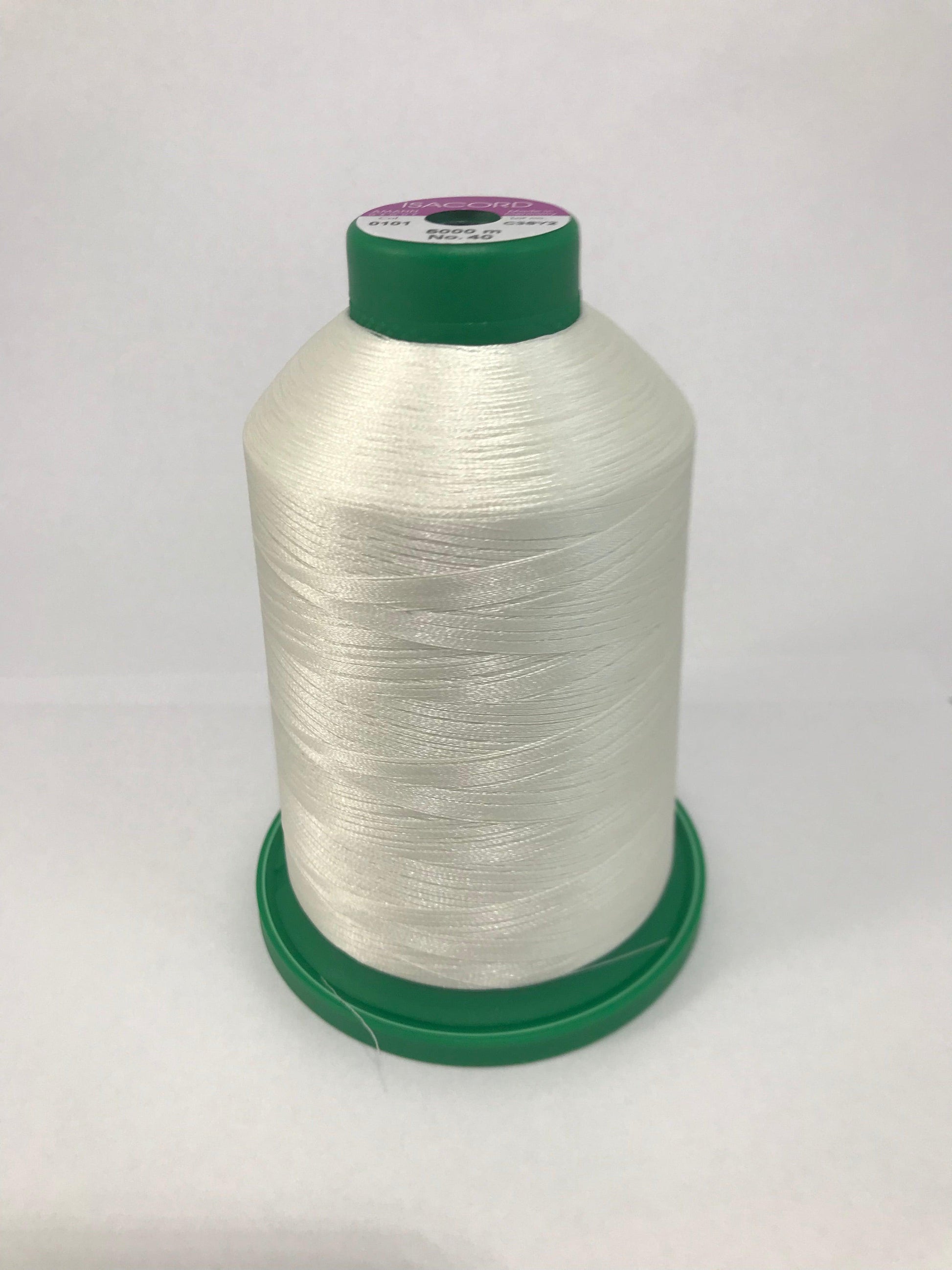 0101 - EGGSHELL - ISACORD EMBROIDERY THREAD 40 WT