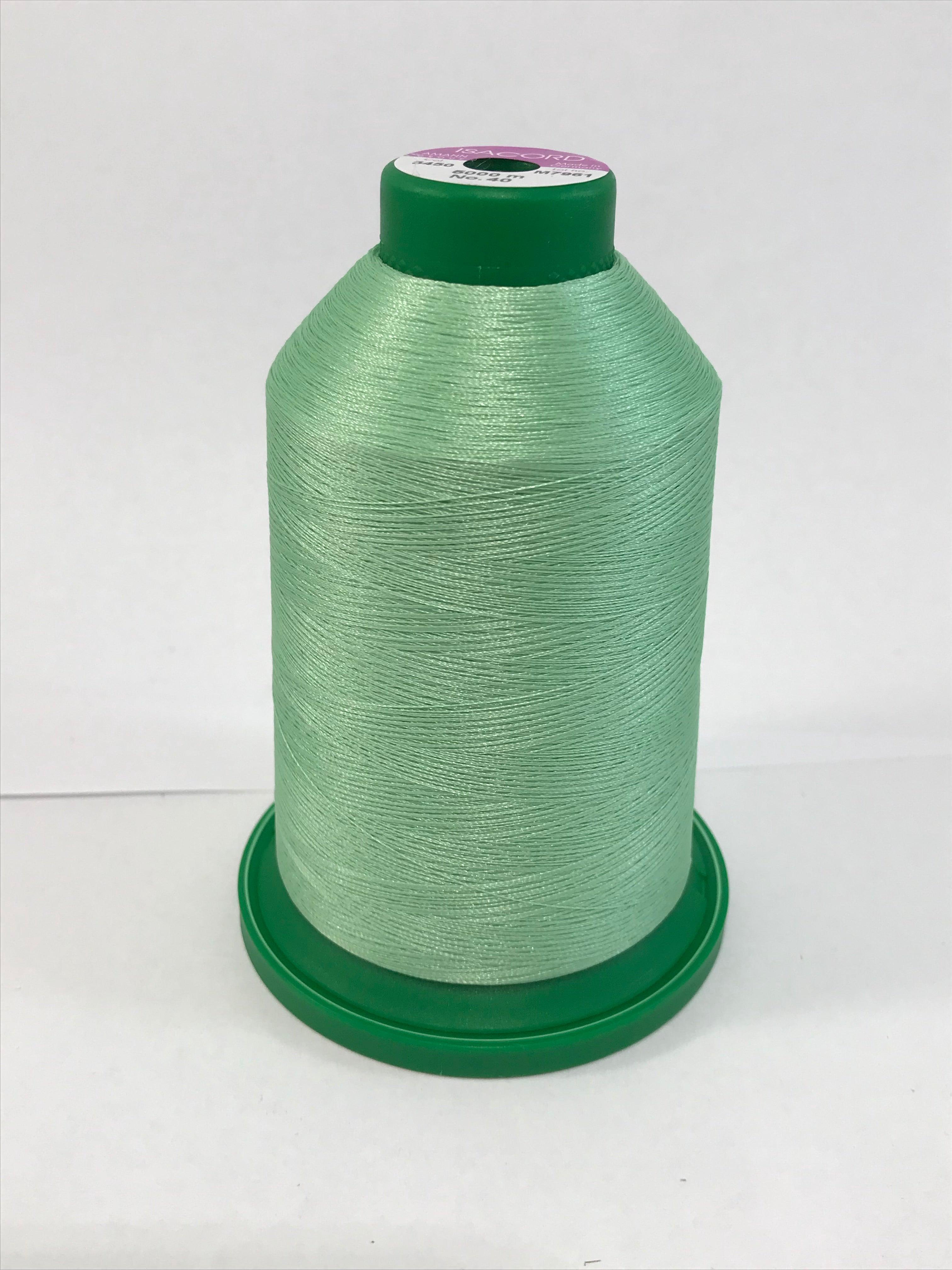 5450 - BASIC SEAFOAM - ISACORD EMBROIDERY THREAD 40 WT – Embroidery ...