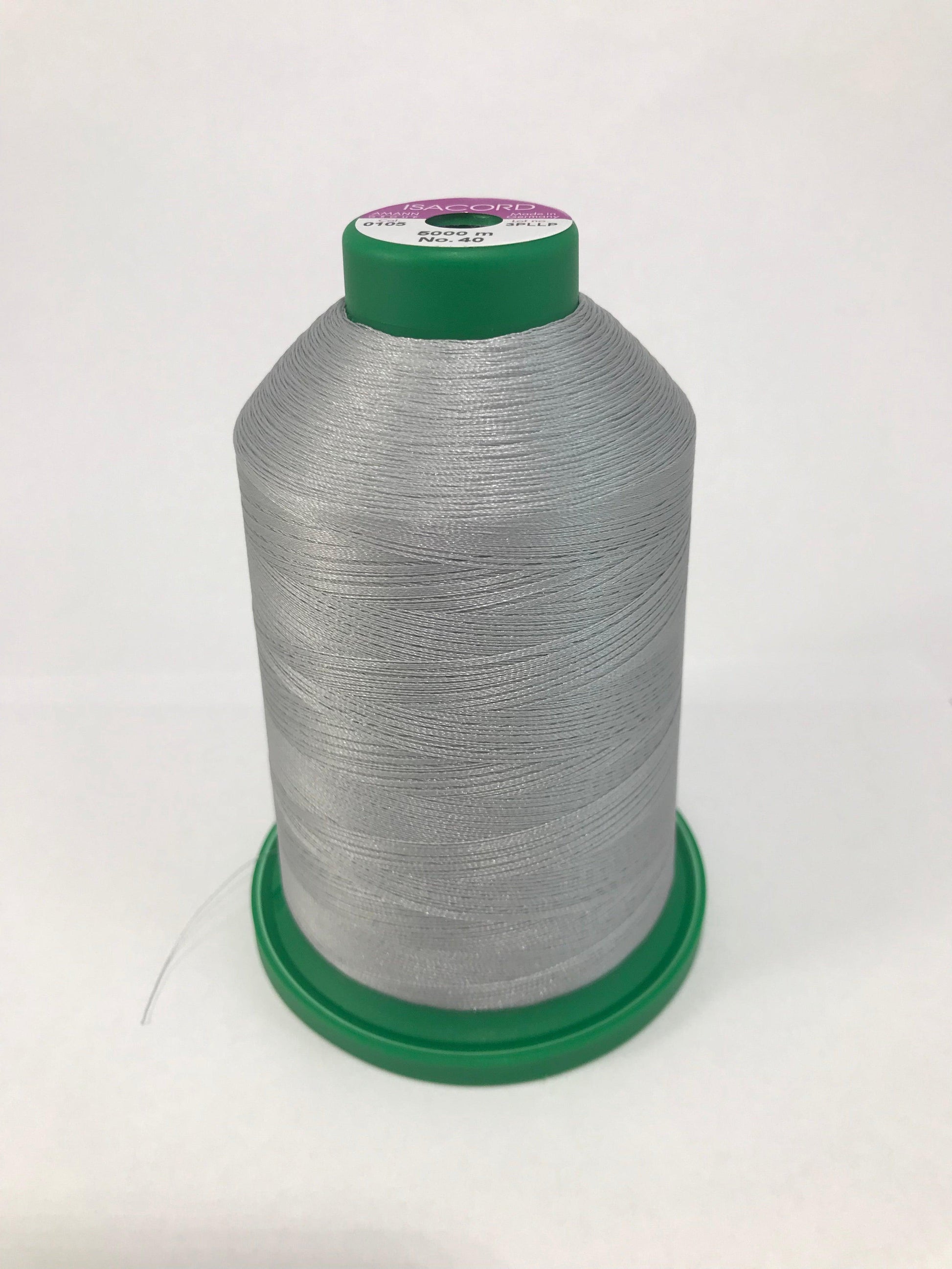 0105 - ASH MIST - ISACORD EMBROIDERY THREAD 40 WT