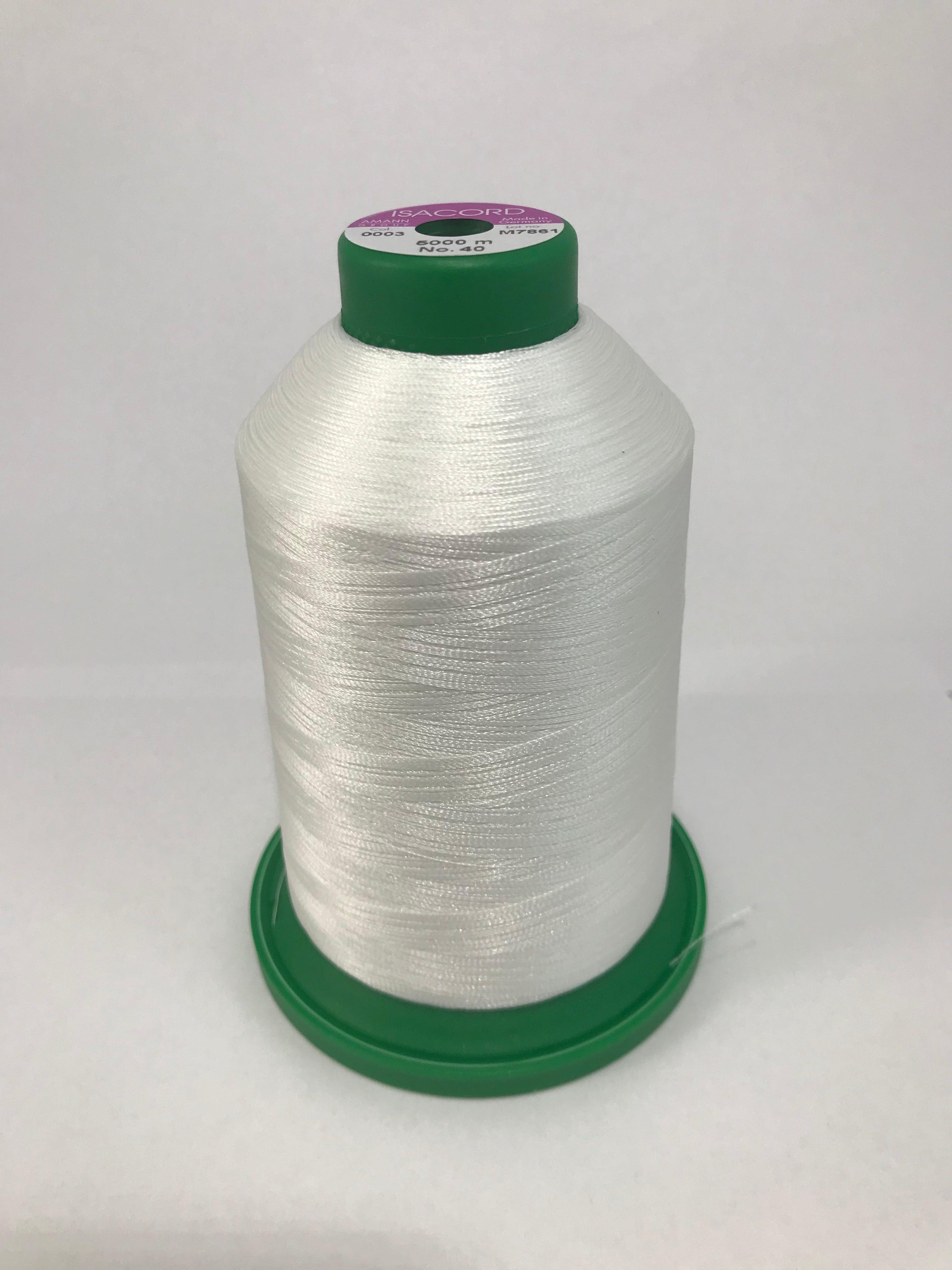 0003 - GHOST WHITE - ISACORD EMBROIDERY THREAD 40 WT [2914-0003]
