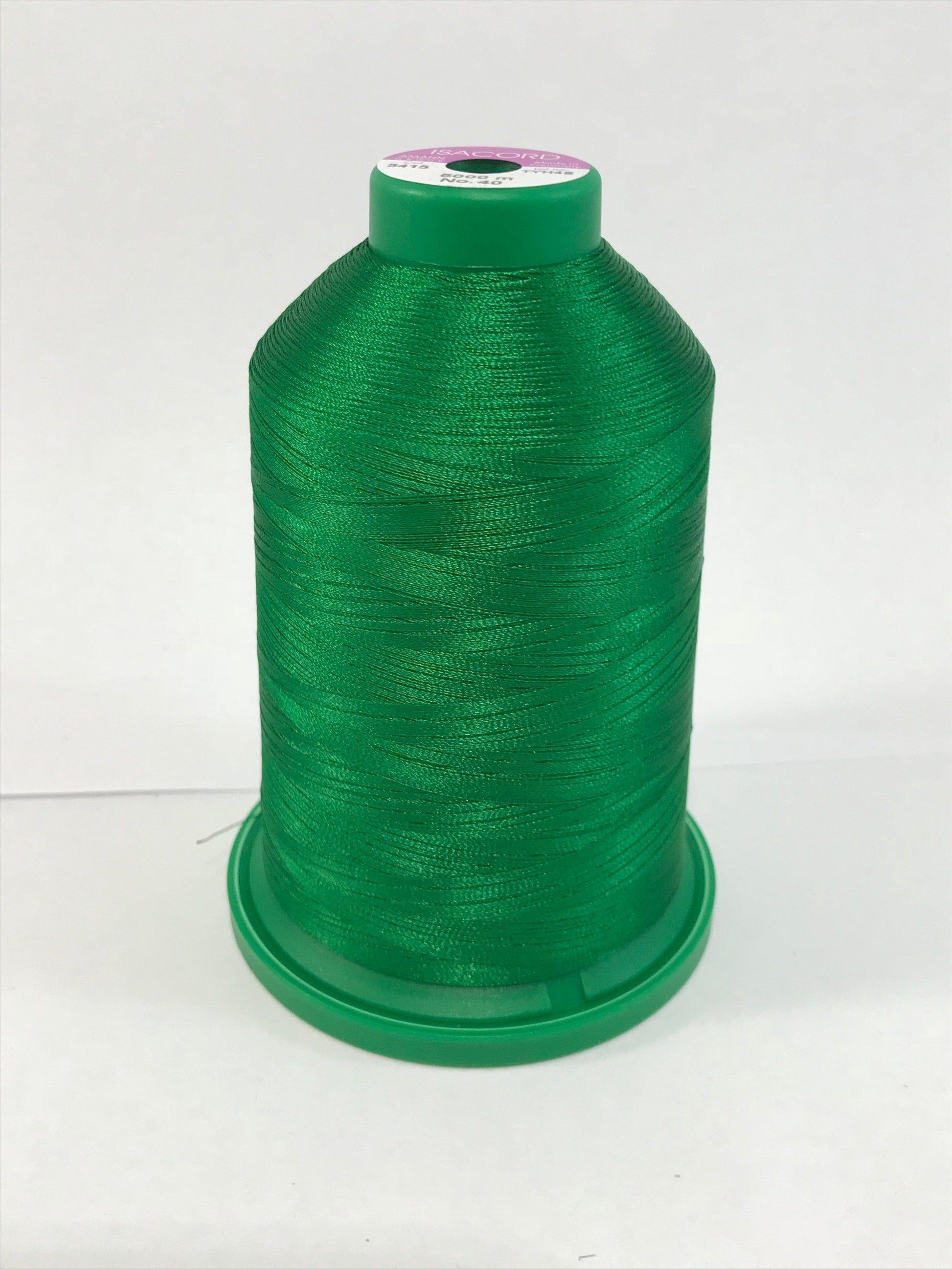 5415 - IRISH GREEN - ISACORD EMBROIDERY THREAD 40 WT