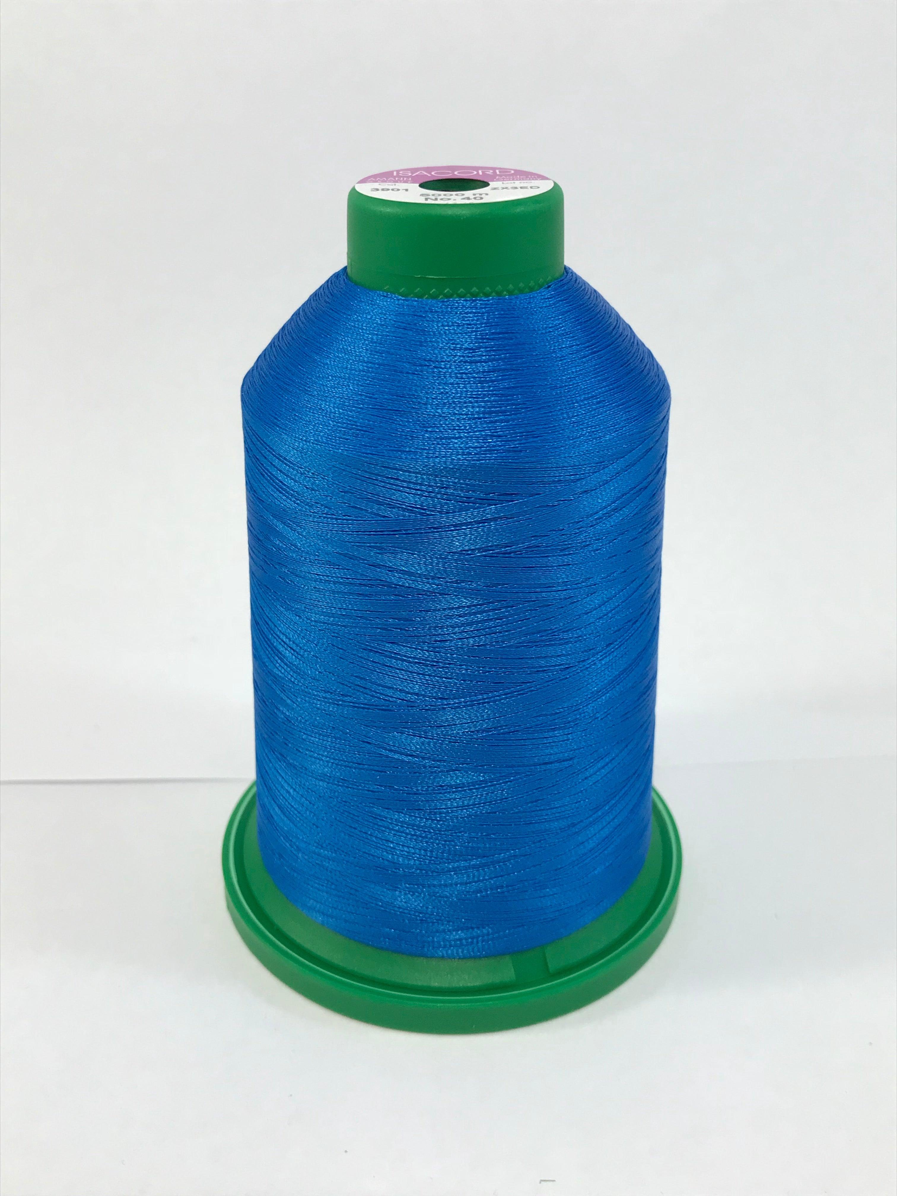 3901 - TROPICAL BLUE - ISACORD EMBROIDERY THREAD 40 WT