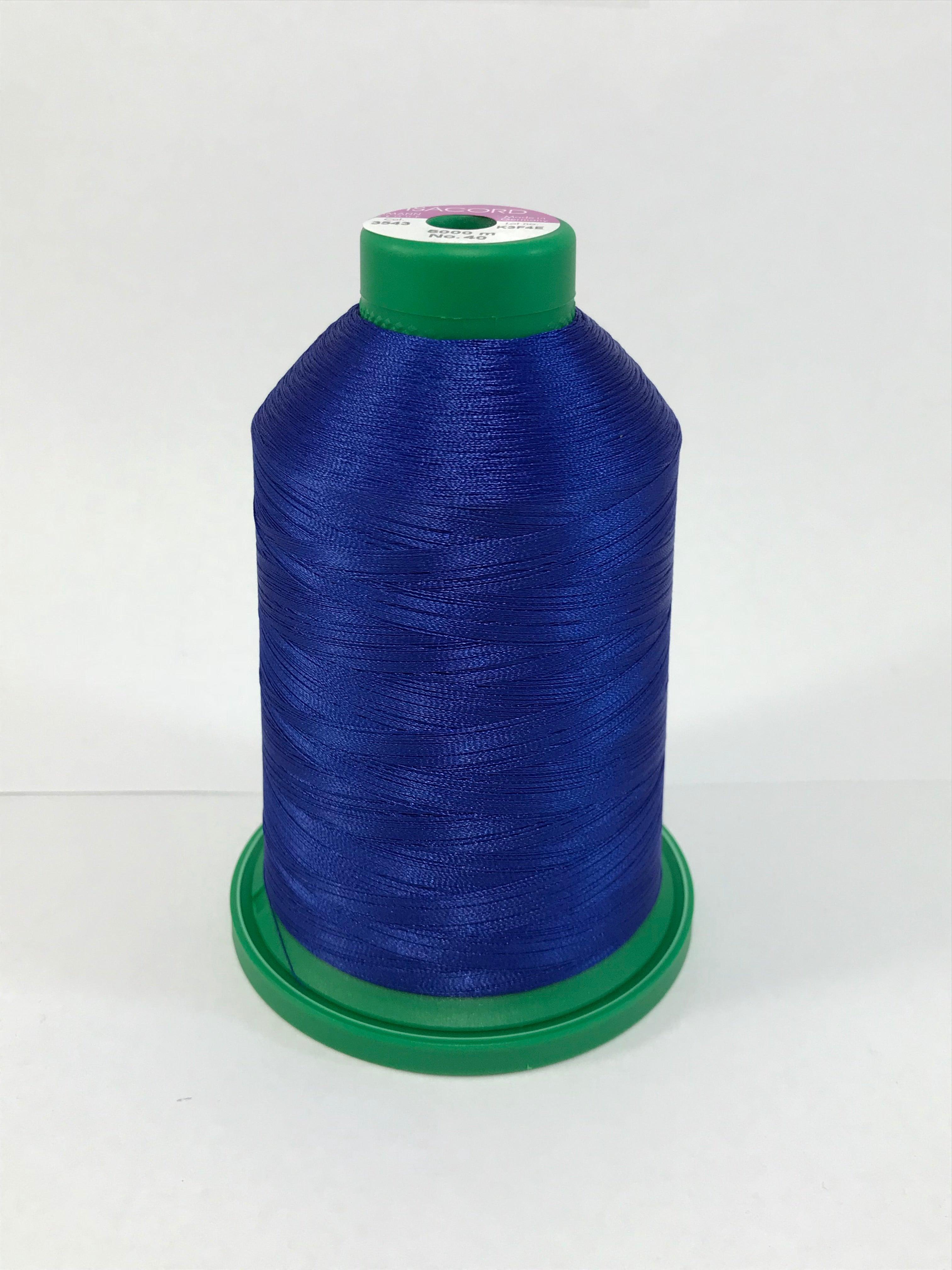 3543 - ROYAL BLUE - ISACORD EMBROIDERY THREAD 40 WT