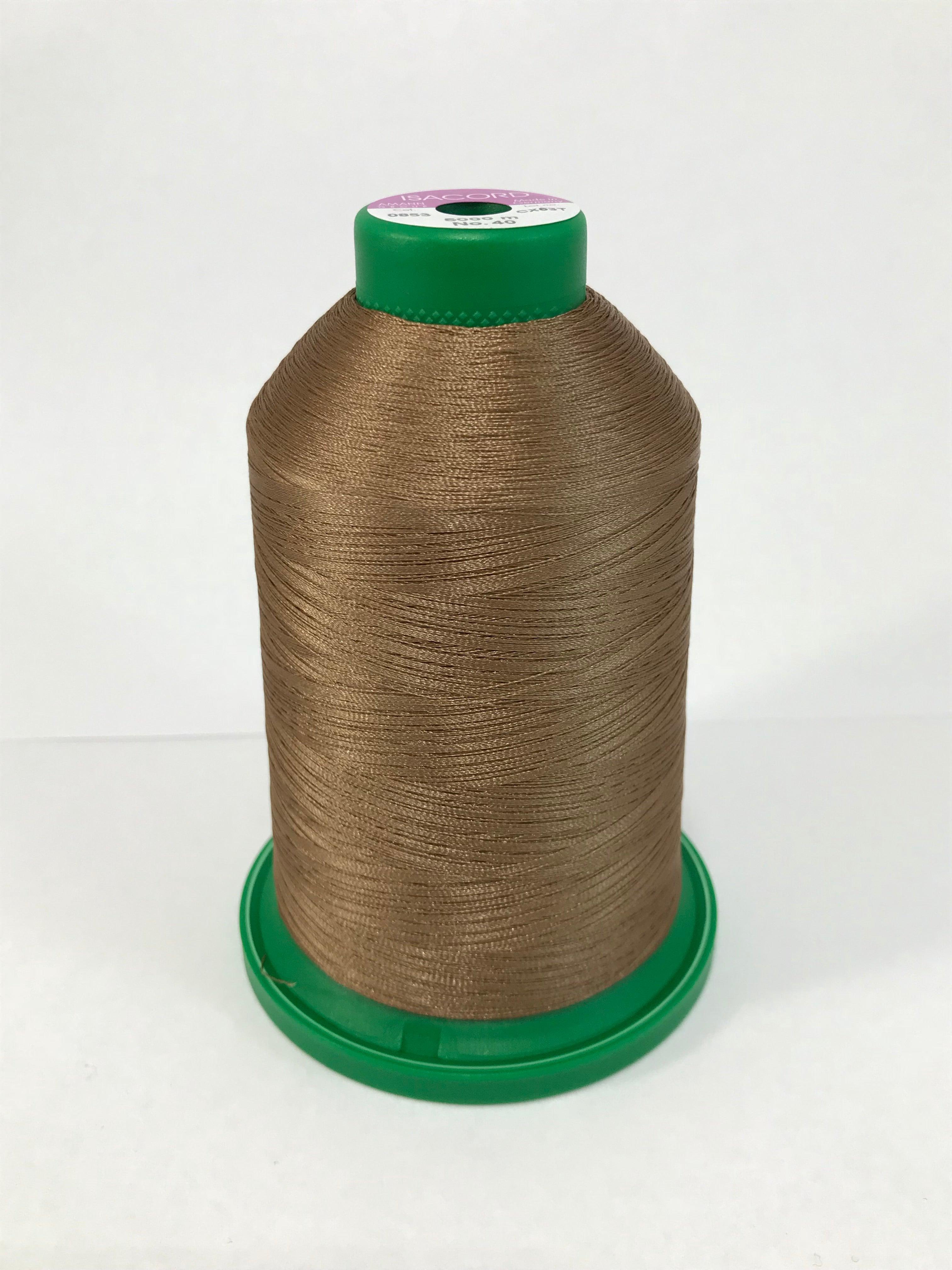0853 - PECAN - ISACORD EMBROIDERY THREAD 40 WT