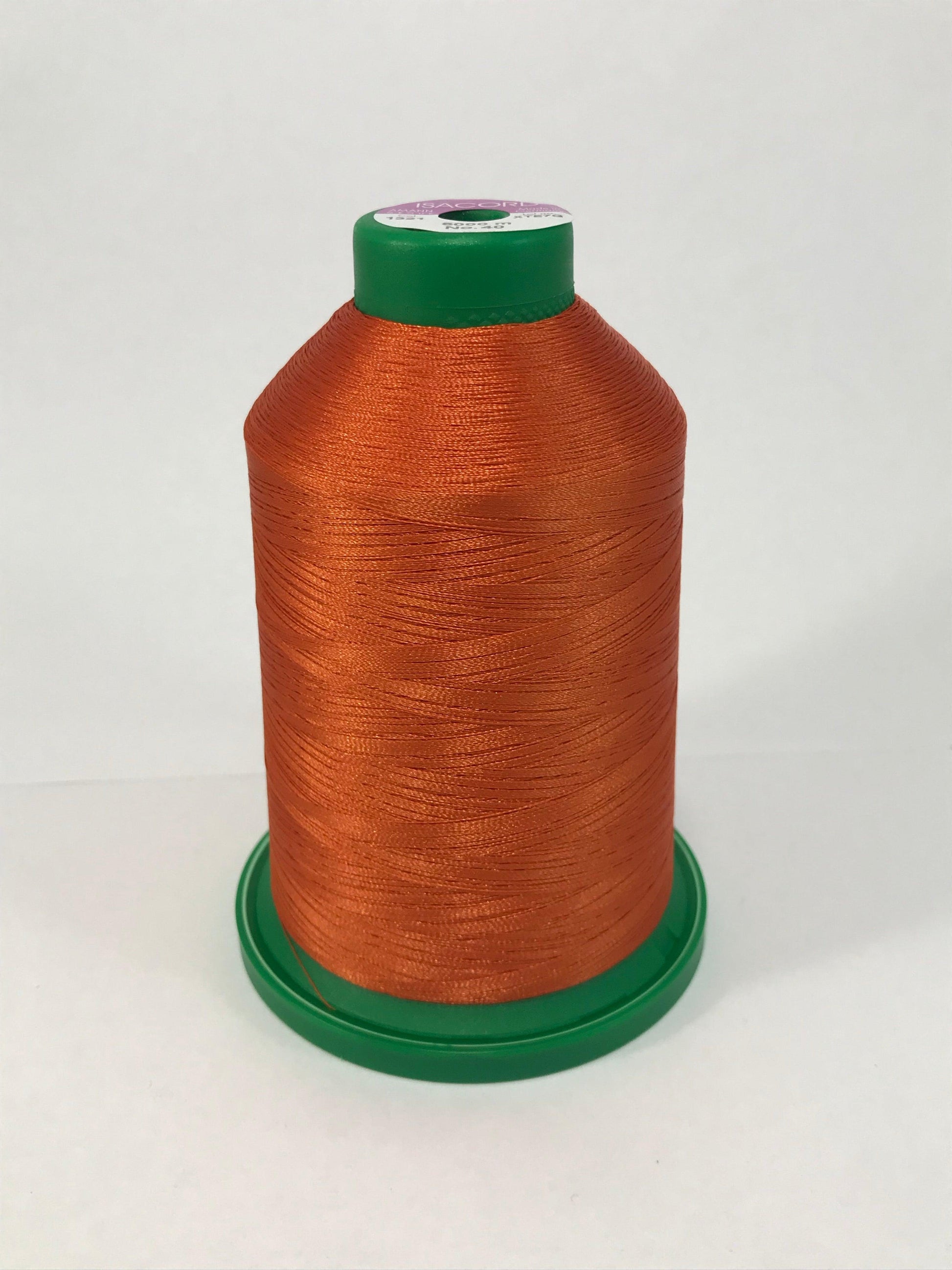 1321 - DARK ORANGE - ISACORD EMBROIDERY THREAD 40 WT