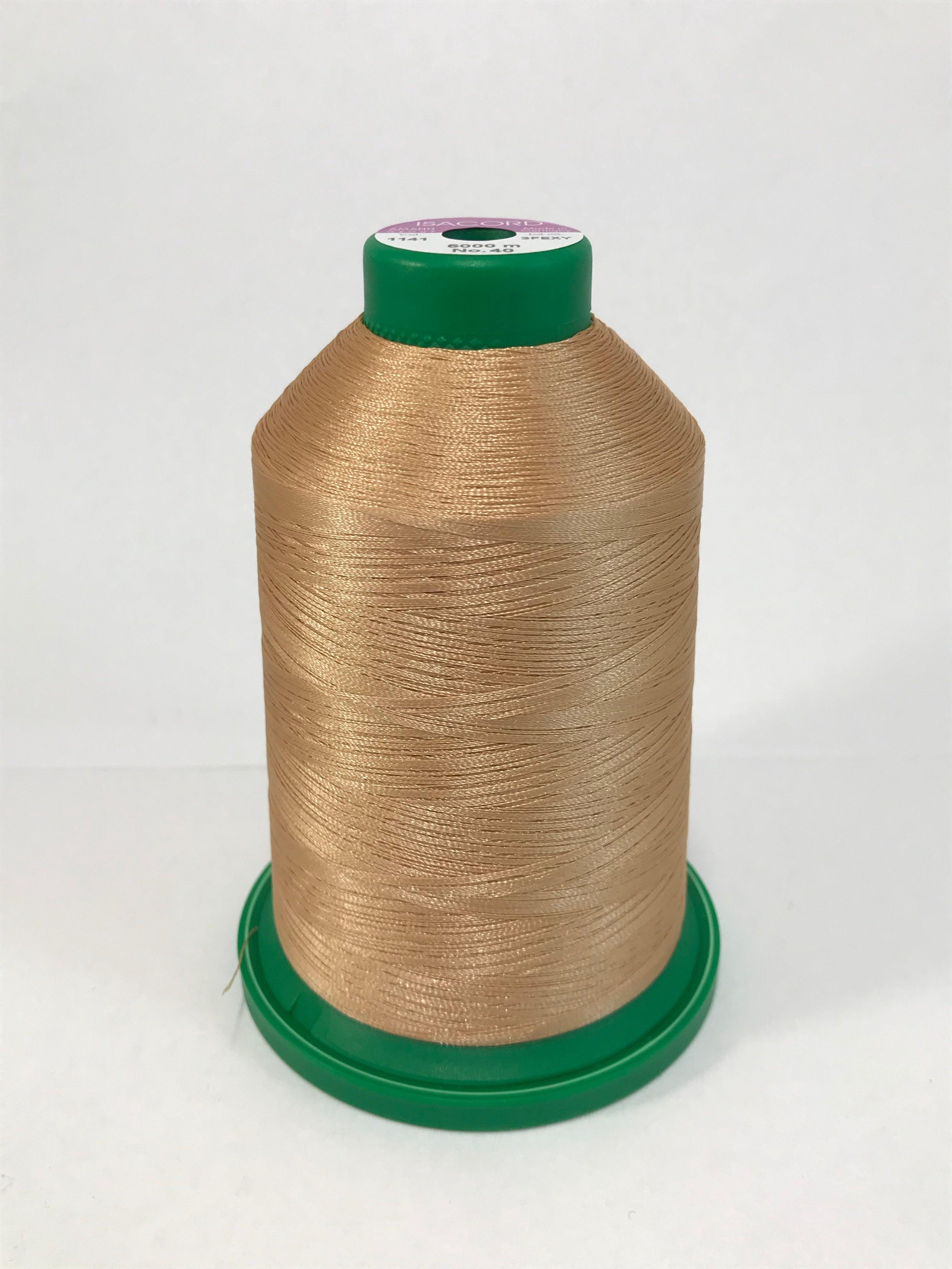 1141 - TAN - ISACORD EMBROIDERY THREAD 40 WT