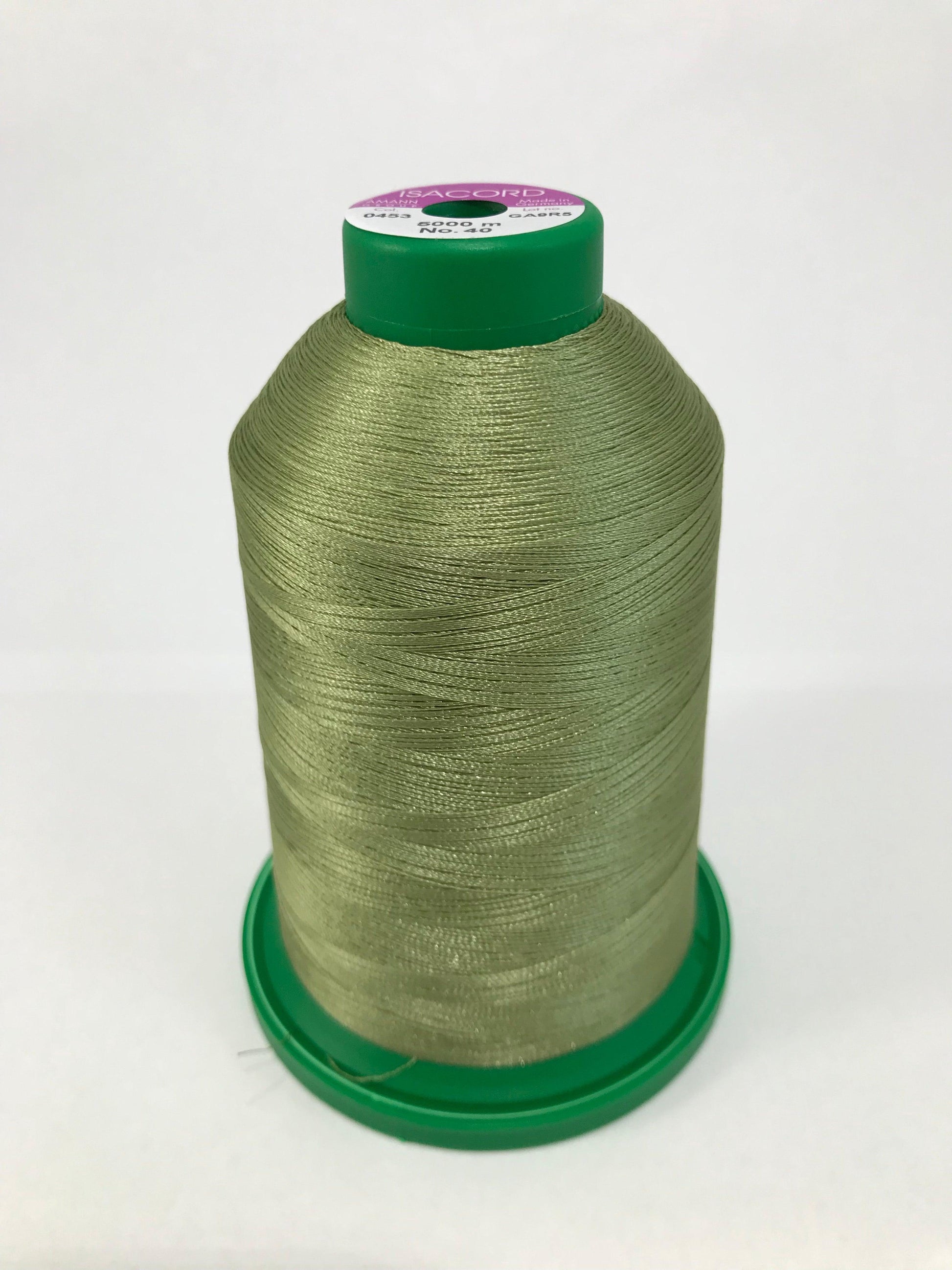 0453 - ARMY DRAB - ISACORD EMBROIDERY THREAD 40 WT