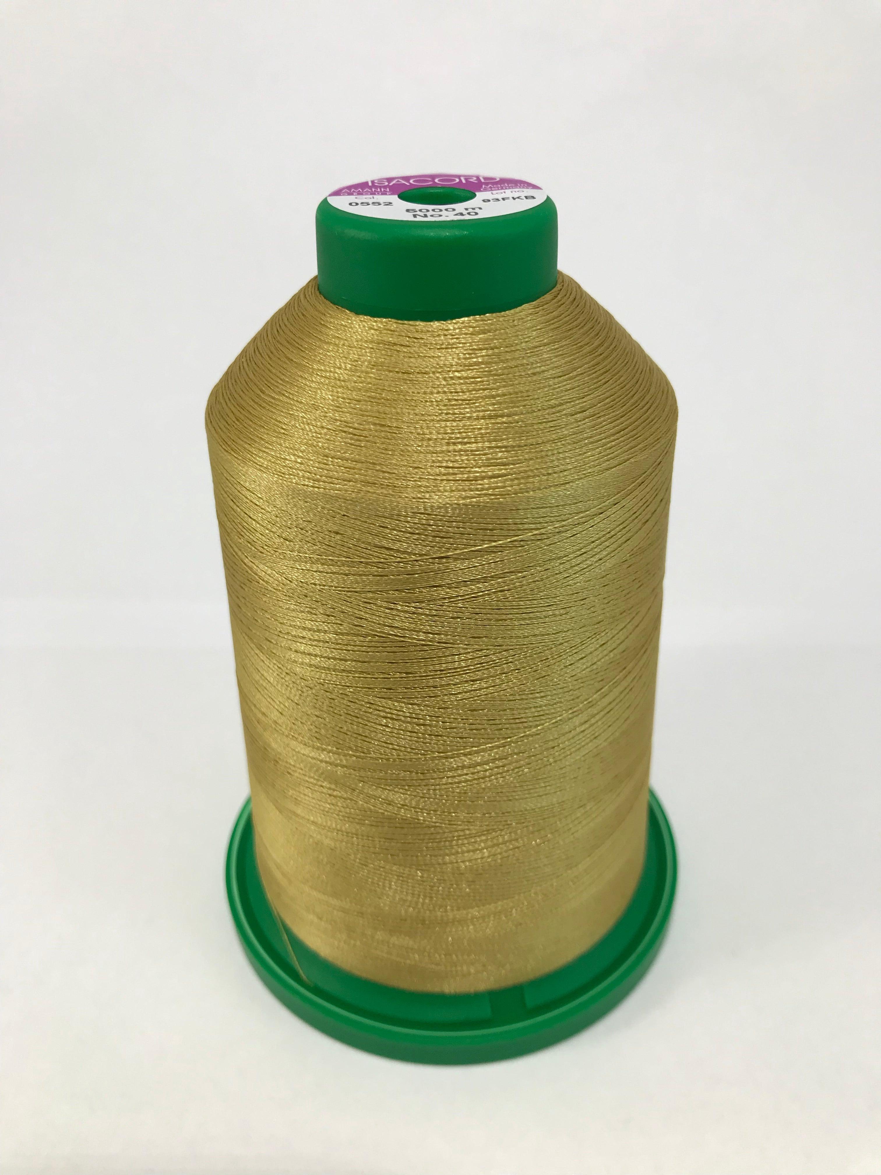 0552 - FLAX - ISACORD EMBROIDERY THREAD 40 WT
