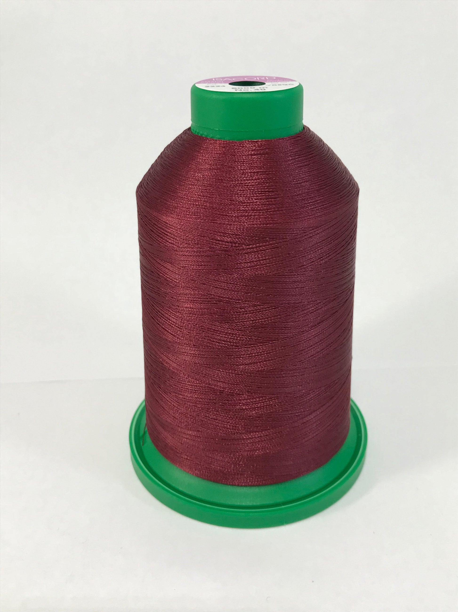 2224 - CLARET - ISACORD EMBROIDERY THREAD 40 WT