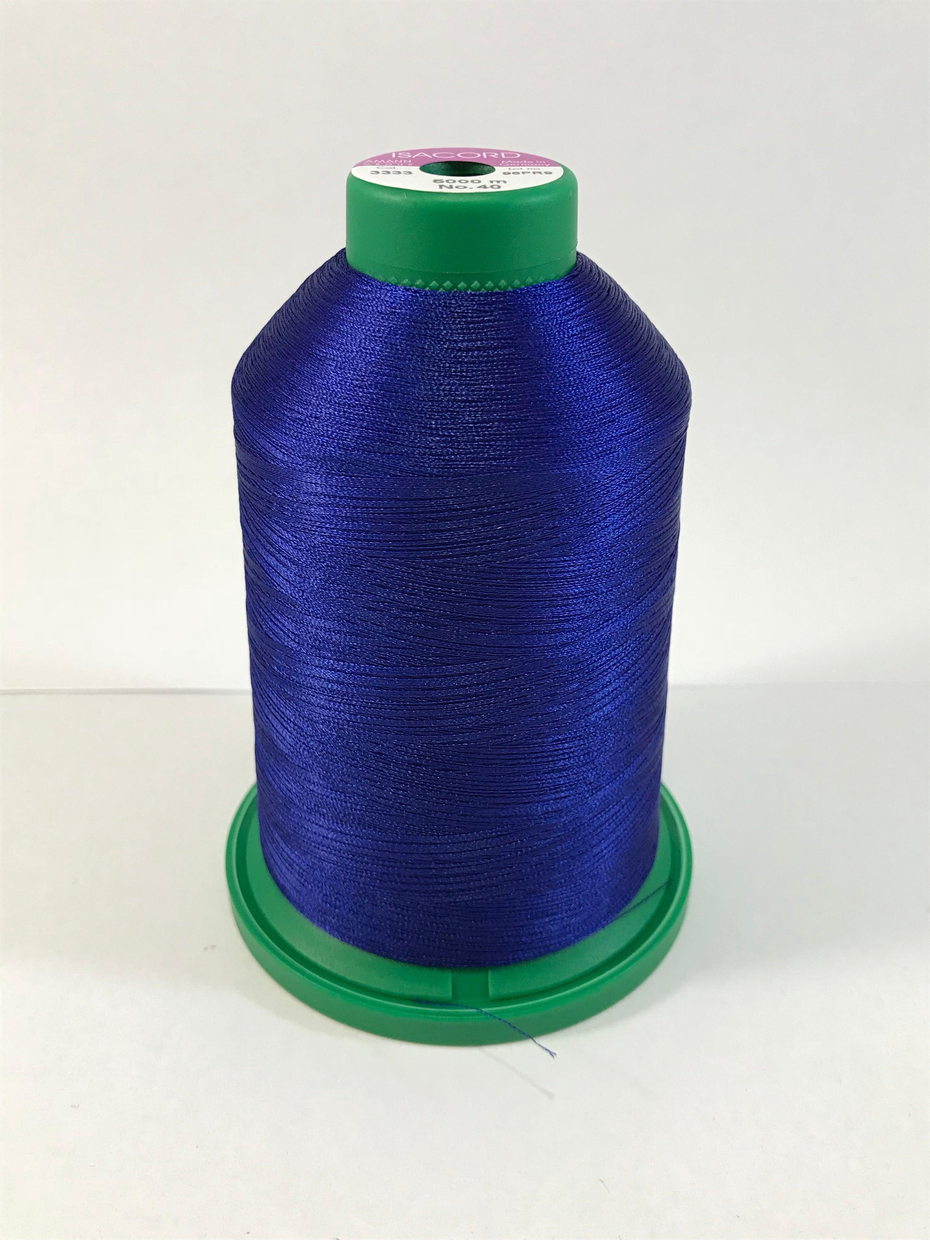 3333 - FIRE BLUE - ISACORD EMBROIDERY THREAD 40 WT