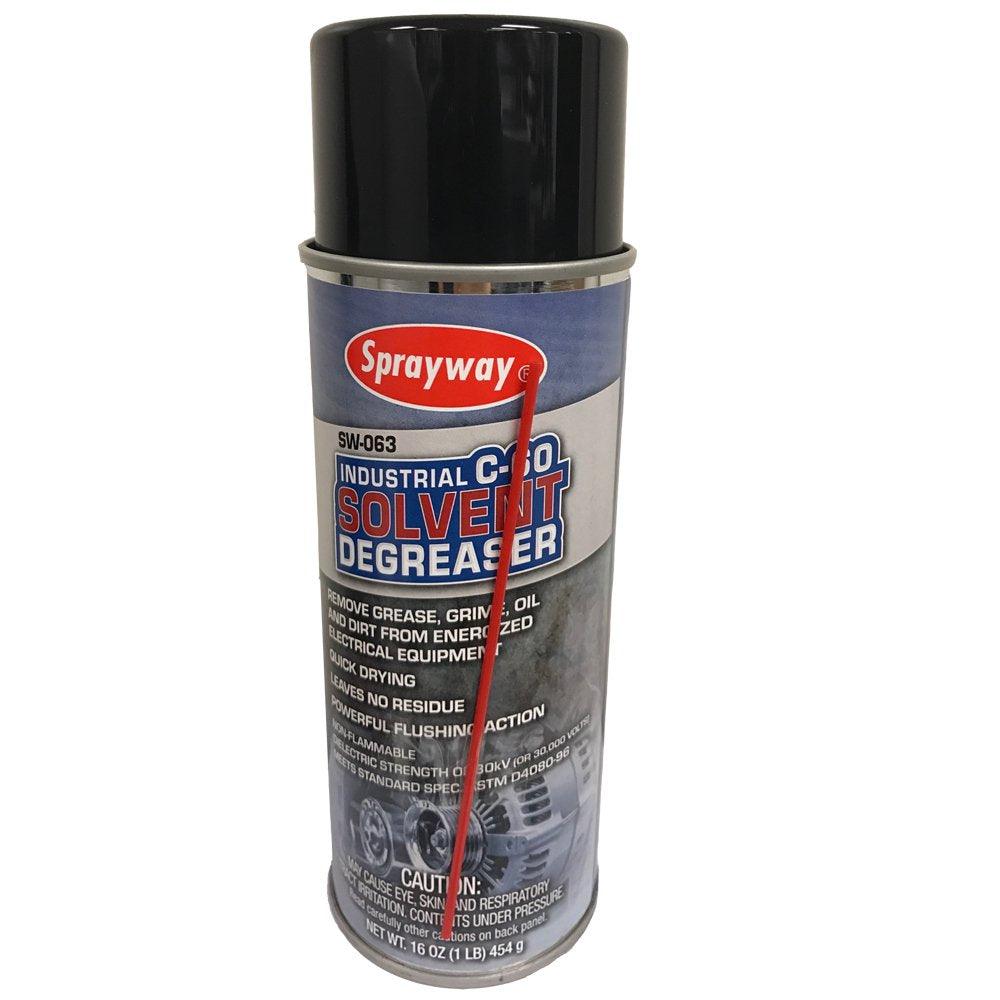 Sprayway 63 C-60 Solvent Cleaner & Degreaser - 16 oz.