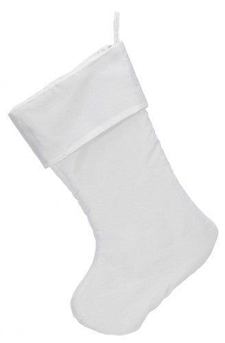 19" Winter White Christmas Stocking - ONLY 1 LEFT!